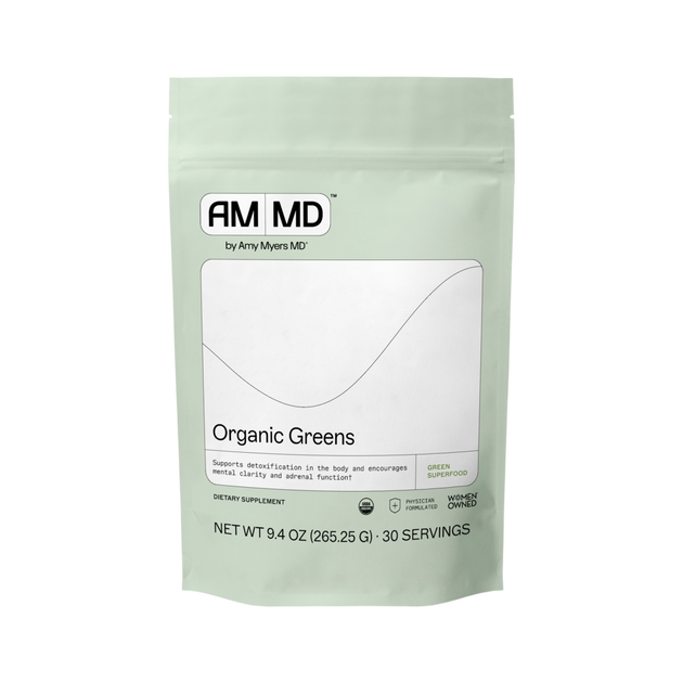 Amy Myers MD Organic Greens - front