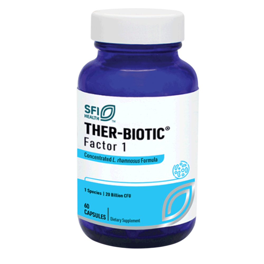 Ther-Biotic Factor 1 (Lactobacillus rhamnosus) Probiotic, 60 Capsules
