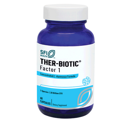 Ther-Biotic Factor 1 (Lactobacillus rhamnosus) Probiotic, 60 Capsules