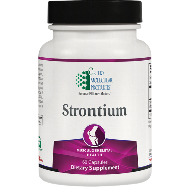 Strontium, 60 capsules , Brand_Ortho Molecular caps Form_Capsules Requires Consultation Size_60 Caps
