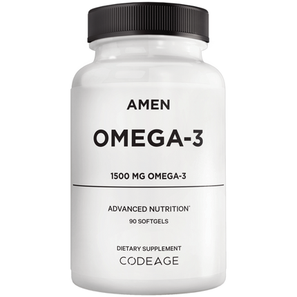 Amen Omega-3, 90 Softgels