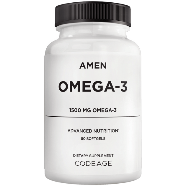 Amen Omega-3, 90 Softgels