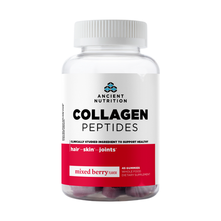 Ancient Nutrition Collagen Peptides Gummies, Mixed Berry - front