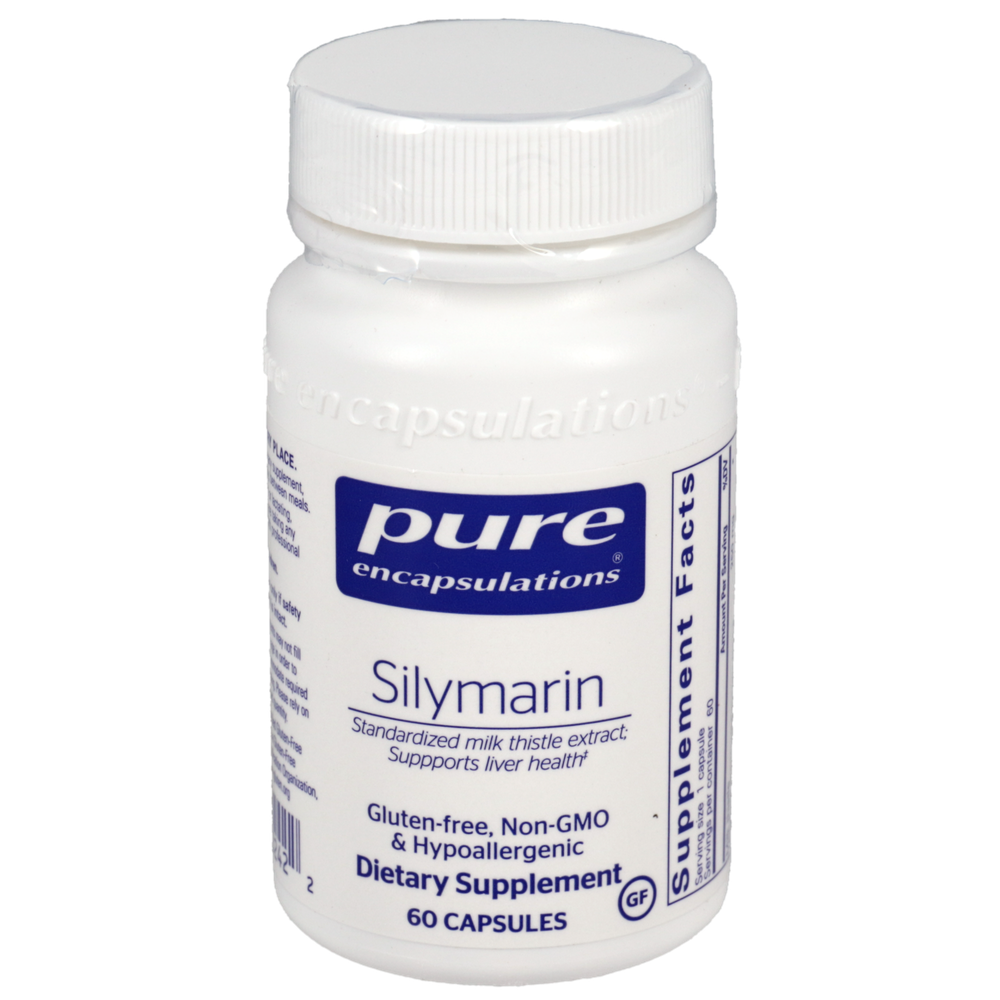 Silymarin, 60 Capsules , Brand_Pure Encapsulations caps Emersons