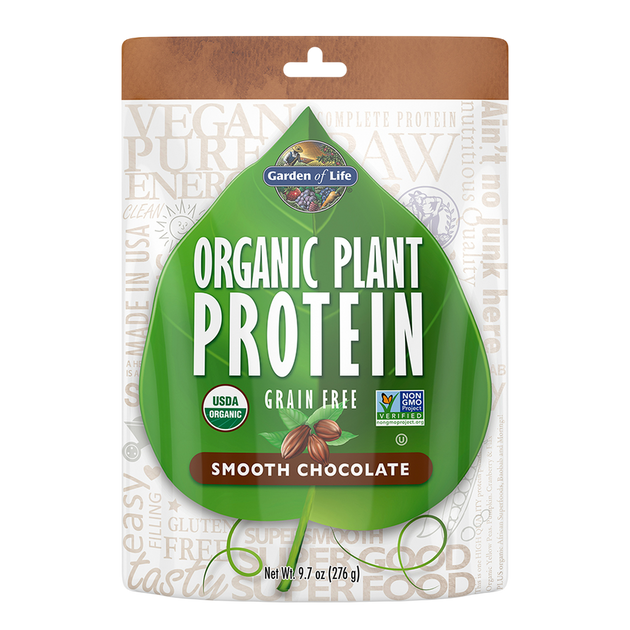Organic Plant Protein Chocolate Powder, 276 g