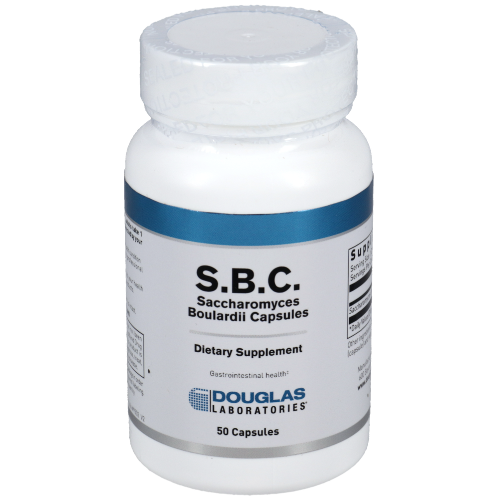S.B.C.(Saccharomyces Boulardii), 50 Capsules