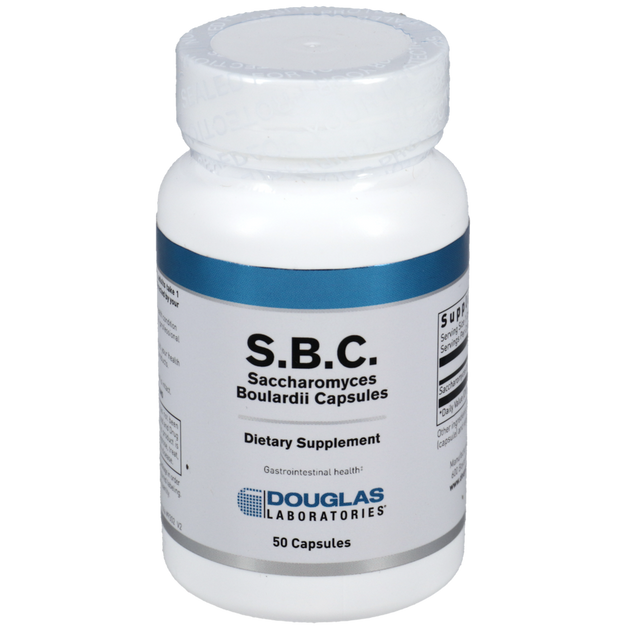 S.B.C.(Saccharomyces Boulardii), 50 Capsules