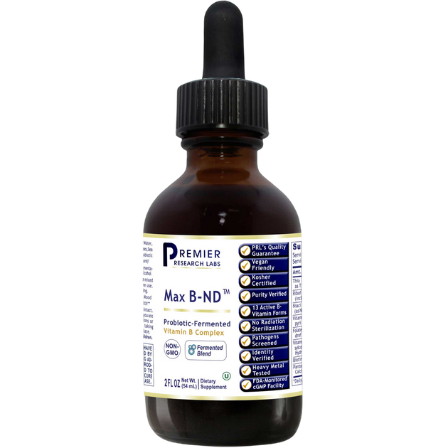 Max B-ND™, 54 Milliliters , Brand_Premier Research Labs Form_Liquid liquid Requires Consultation Size_54 Milliliters