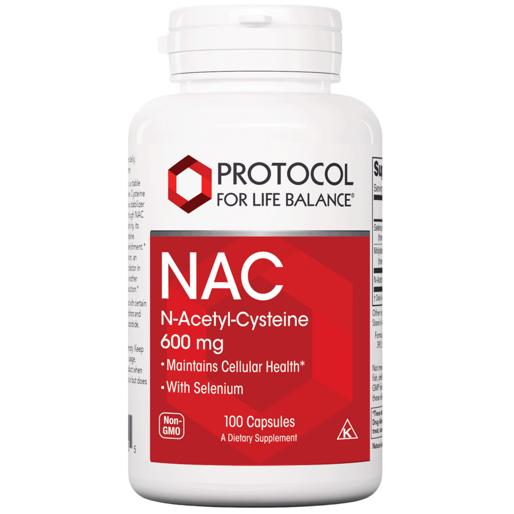 NAC N-Acetyl Cysteine 600mg, 100 Capsules