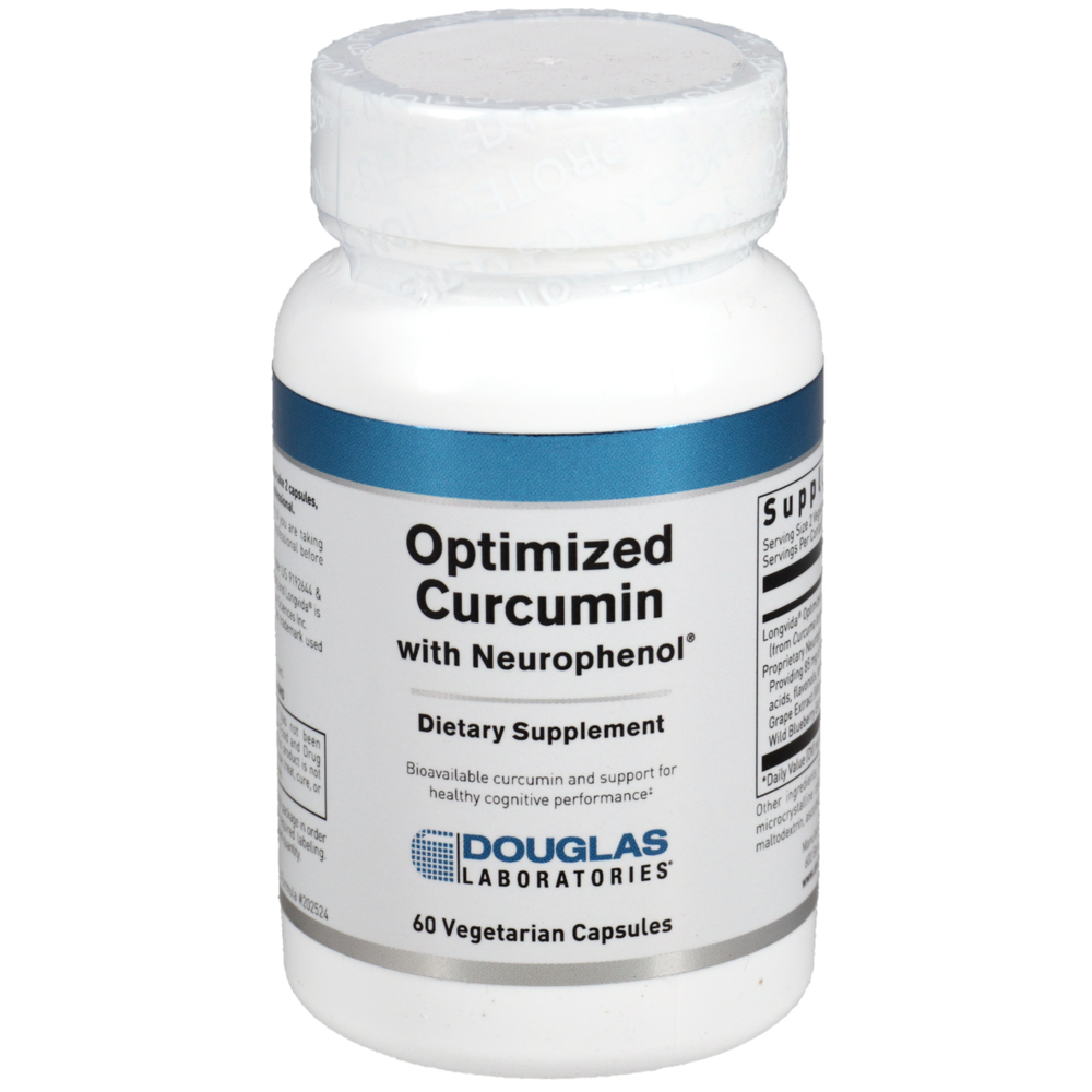 Optimized Curcumin w/Neurophenol, 60 Capsules