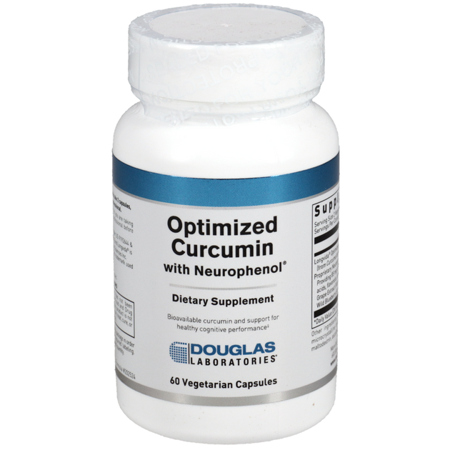 Optimized Curcumin w/Neurophenol, 60 Capsules