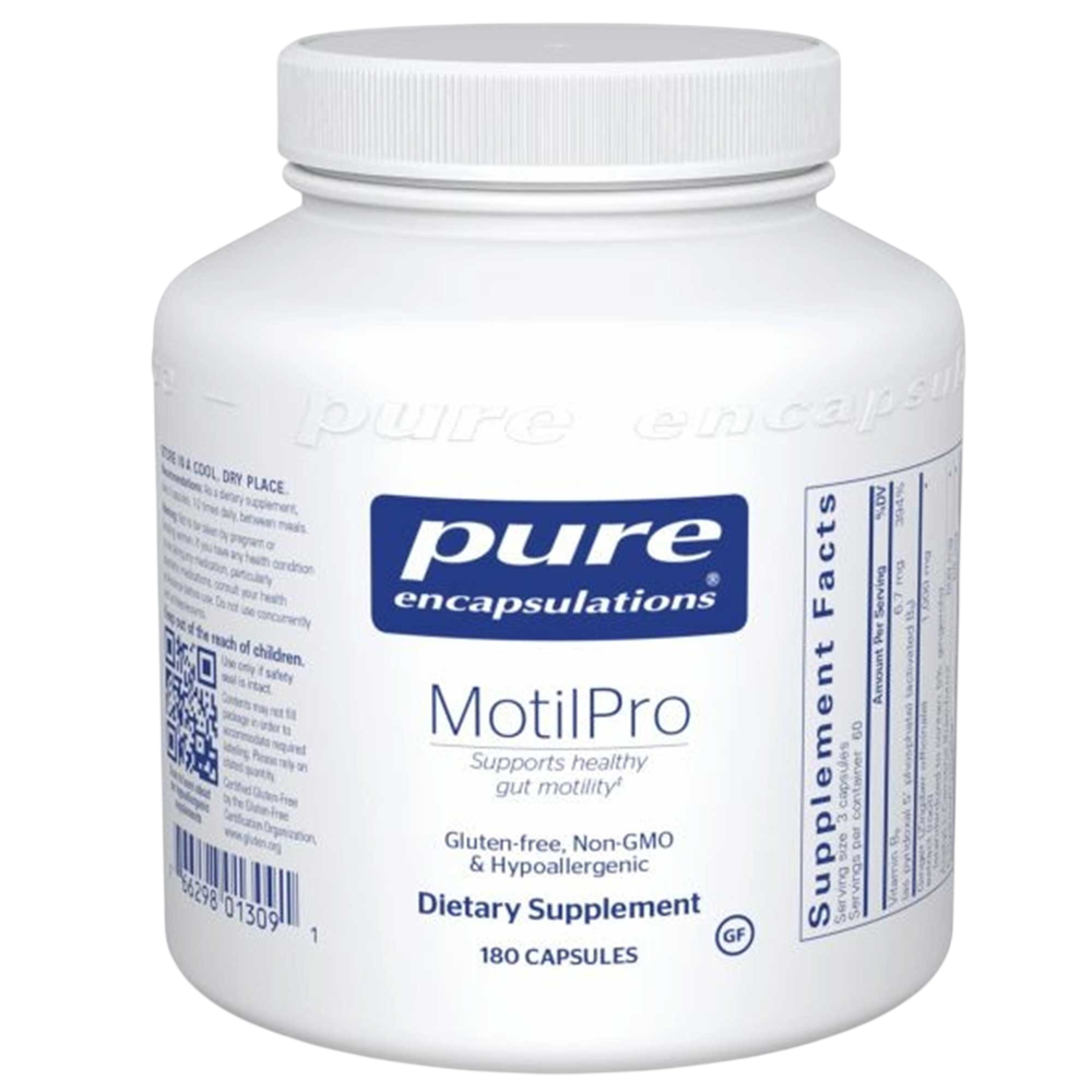 MotilPro, 180 Capsules , Brand_Pure Encapsulations caps Form_Capsules Not Emersons Size_180 Caps