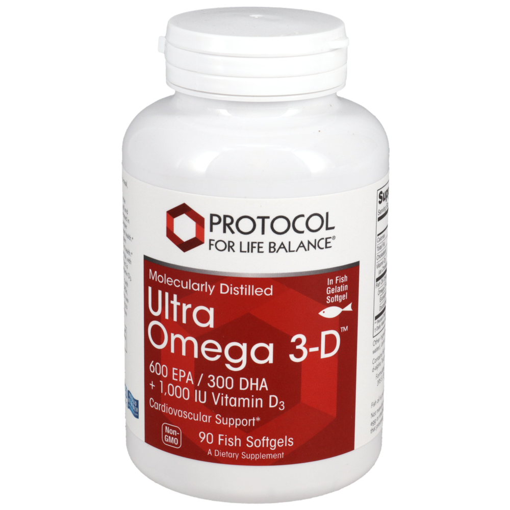 Ultra Omega 3-D, 90 Softgels , Brand_Protocol for Life Balance Form_Softgels Requires Consultation Size_90 Softgels softgels