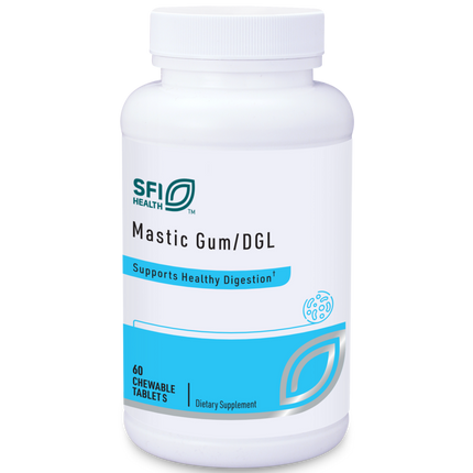 Mastic Gum/DGL, 60 Chewable Tablets