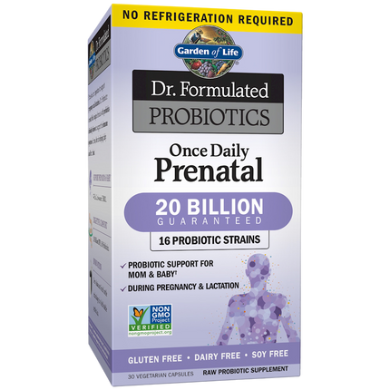 Dr. Formulated Probiotics Once Daily Prenatal Shelf Stable, 30 Capsules