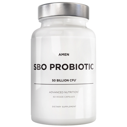 Amen SBO Probiotic 50 Billion CFU, 60 capsules — front