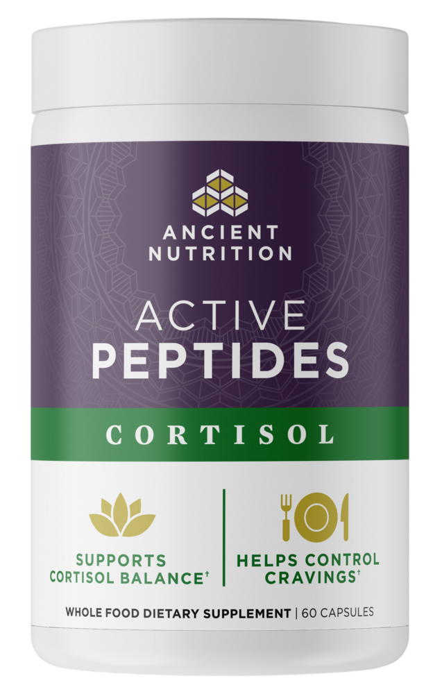 Ancient Nutrition Active Peptides Cortisol Support - front