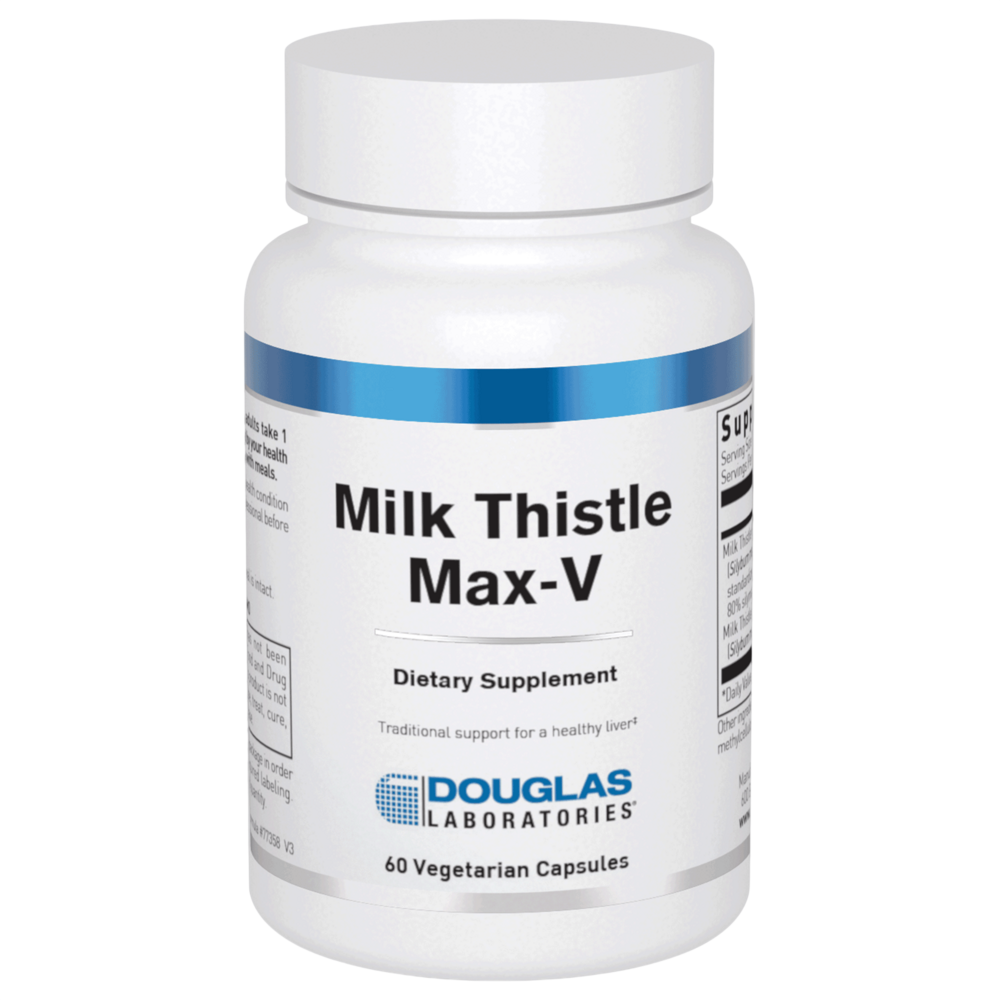 Milk Thistle Max-V 250mg, 60 Capsules