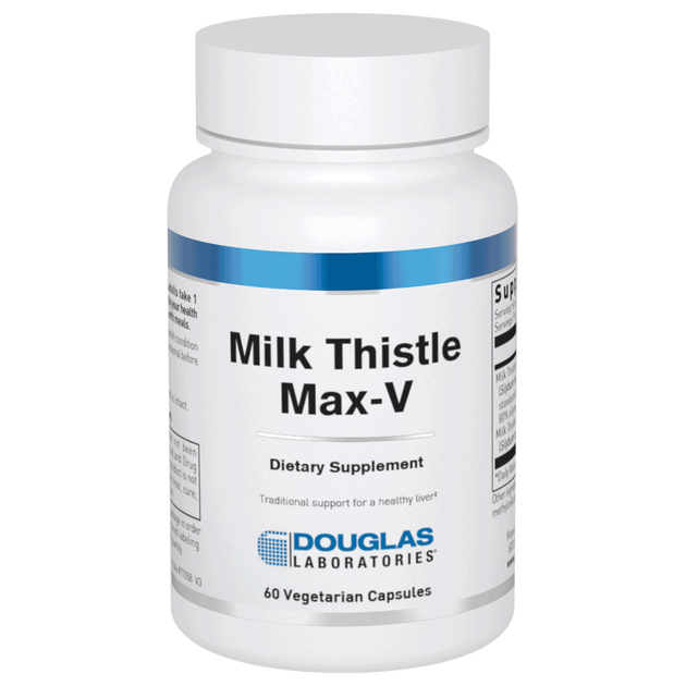 Milk Thistle Max-V 250mg, 60 Capsules