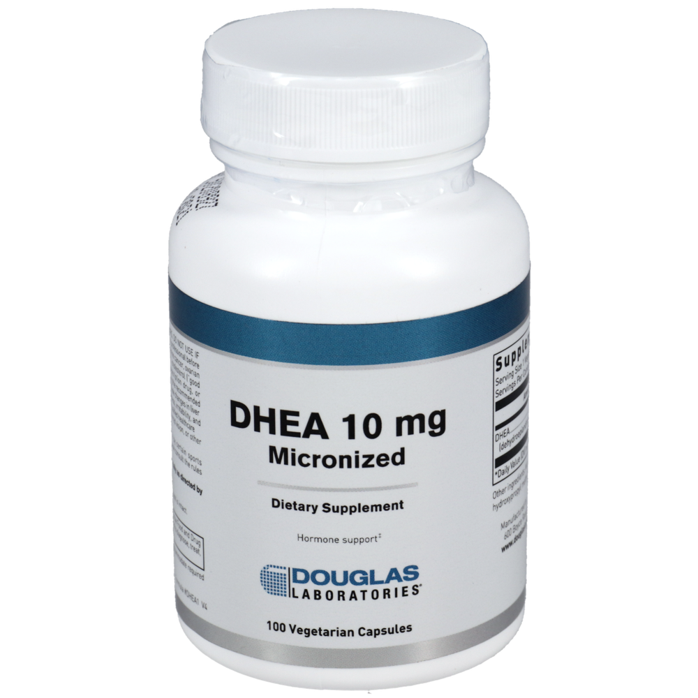DHEA 10mg (Micronized), 100 Capsules