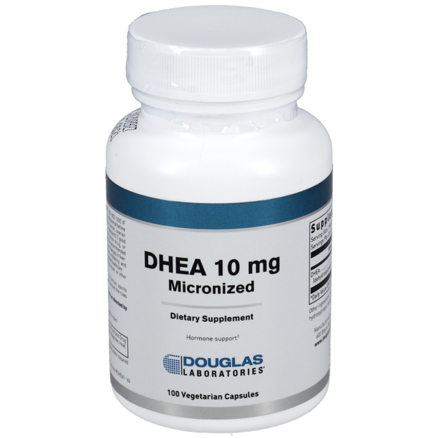 DHEA 10mg (Micronized), 100 Capsules