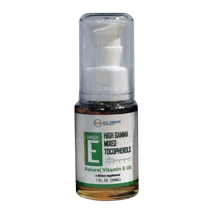 A.C. Grace UNIQUE E Tocopherols Oil 1 fl oz - front of bottle