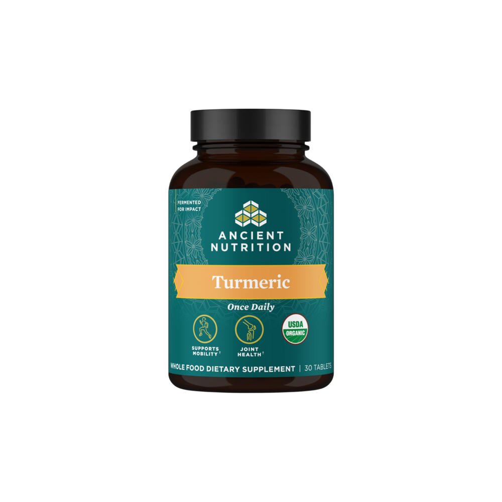 Ancient Nutrition Organic Turmeric Tablet - front