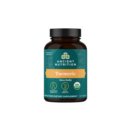 Ancient Nutrition Organic Turmeric Tablet - front