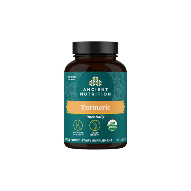 Ancient Nutrition Organic Turmeric Tablet - front