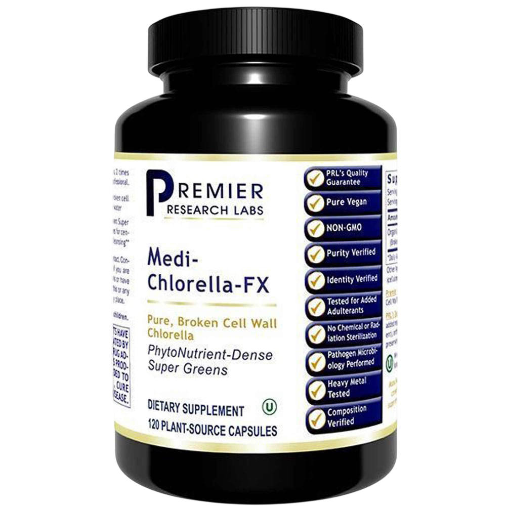 Medi-Chlorella-FX, 120 Capsules , Brand_Premier Research Labs capsules Form_Capsules Requires Consultation Size_120 Capsules