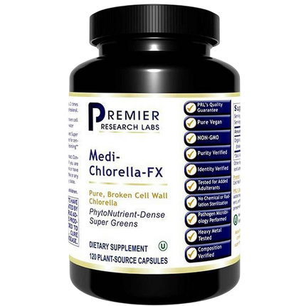 Medi-Chlorella-FX, 120 Capsules , Brand_Premier Research Labs capsules Form_Capsules Requires Consultation Size_120 Capsules