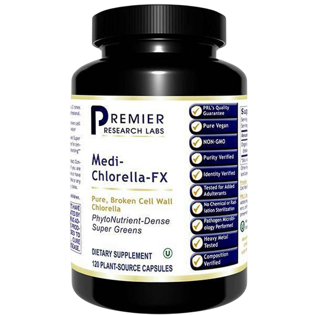 Medi-Chlorella-FX, 120 Capsules , Brand_Premier Research Labs capsules Form_Capsules Requires Consultation Size_120 Capsules