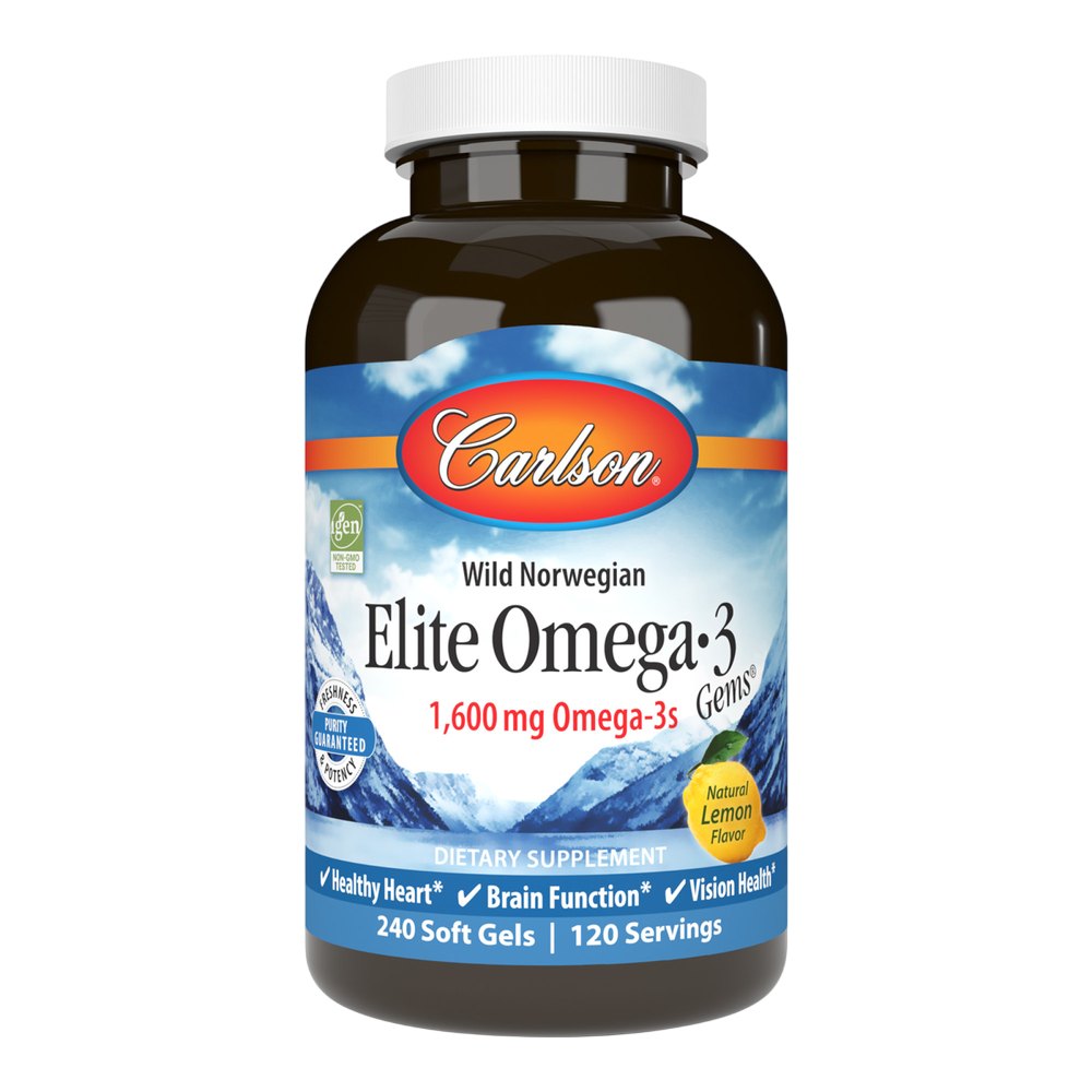 Elite Omega 3 Gems, 240 Softgels