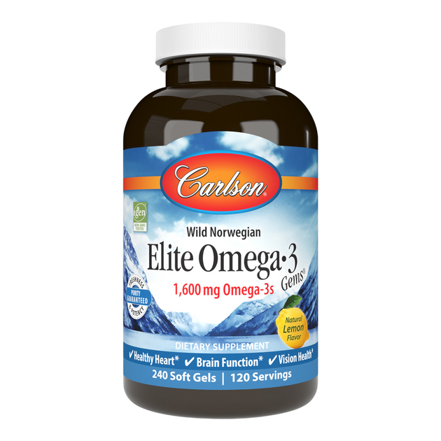 Elite Omega 3 Gems, 240 Softgels
