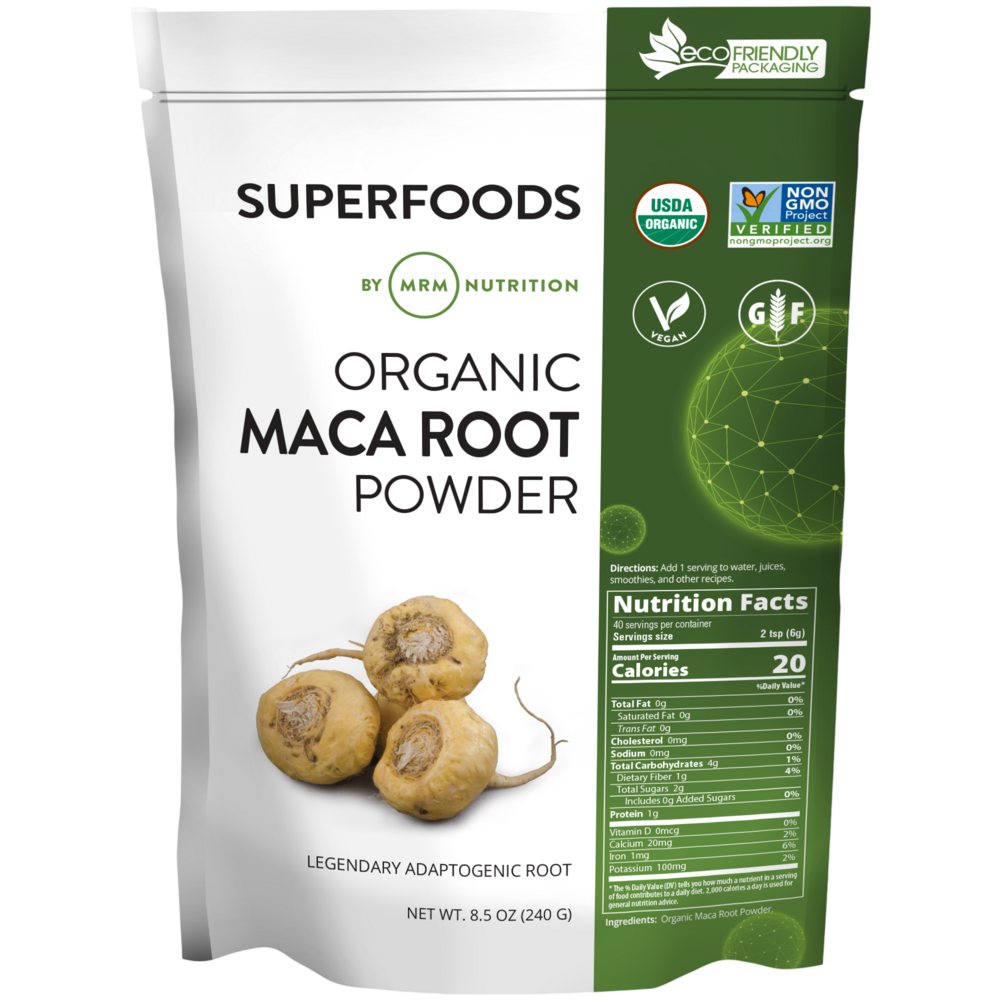 Raw Organic Maca Root Powder, 240 Grams