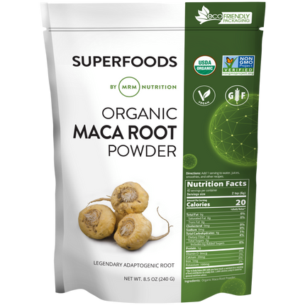 Raw Organic Maca Root Powder, 240 Grams
