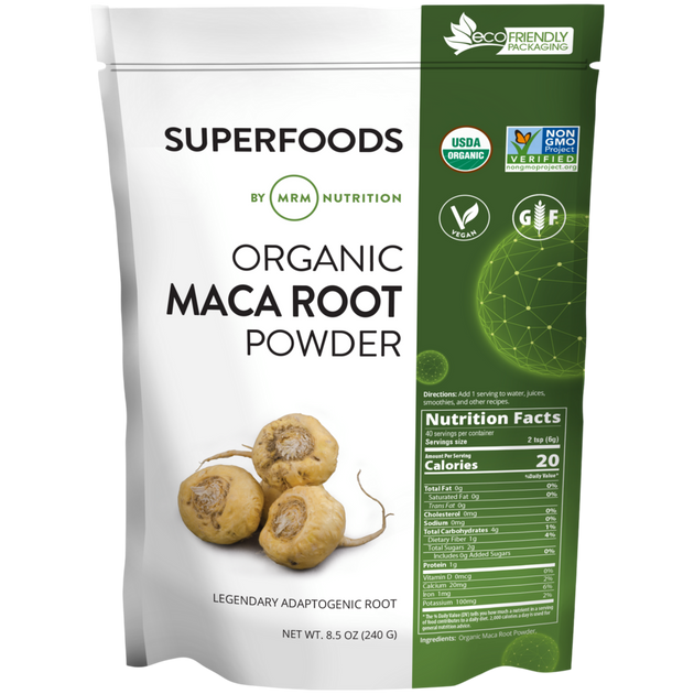 Raw Organic Maca Root Powder, 240 Grams