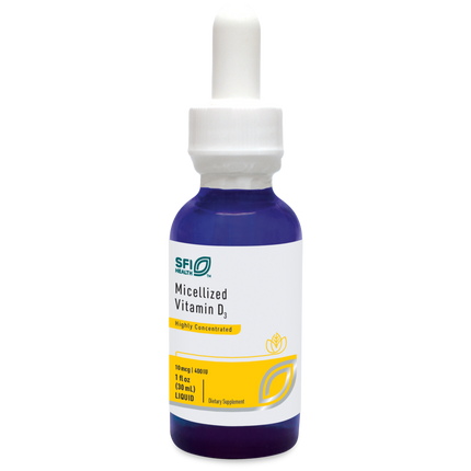 Micellized Vitamin D3 Liquid (10mcg), 30 mL