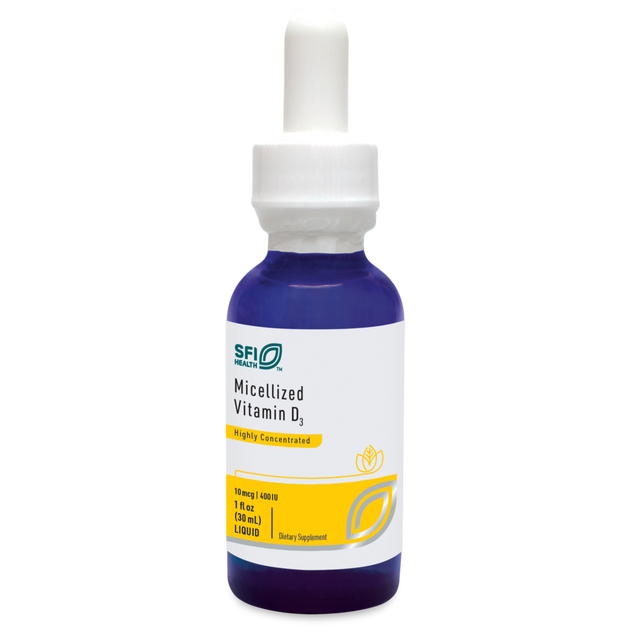 Micellized Vitamin D3 Liquid (10mcg), 30 mL