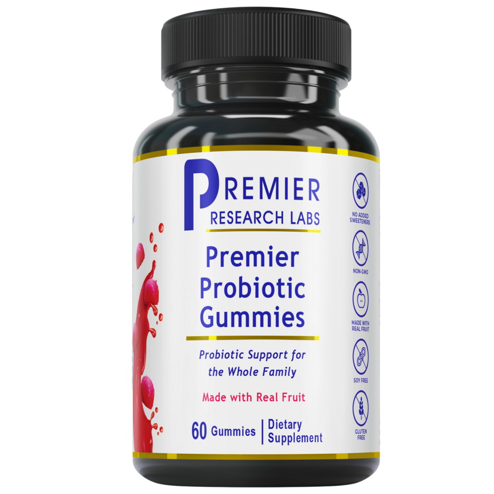 Premier Probiotic Gummies, 60 Gummies , Brand_Premier Research Labs Form_Gummies gummies Requires Consultation Size_60 Gummies