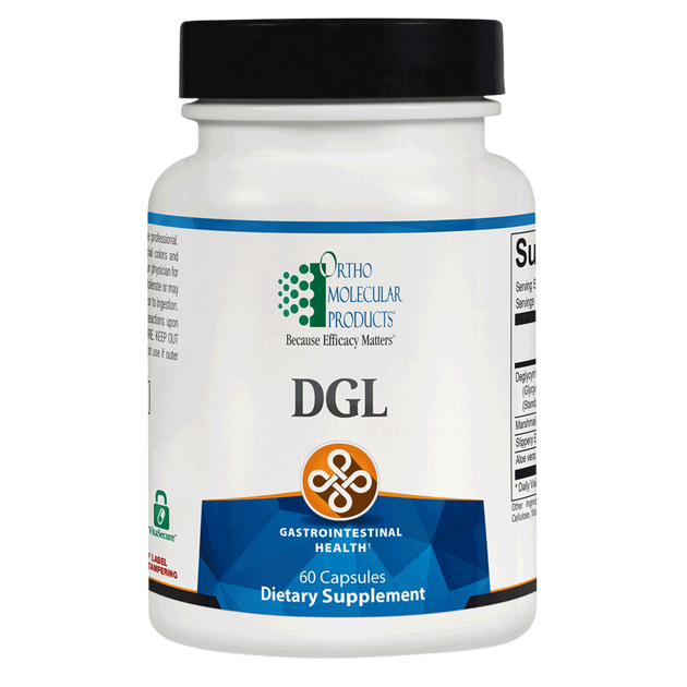 DGL, 60 capsules , Brand_Ortho Molecular caps Form_Capsules Requires Consultation Size_60 Caps