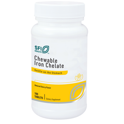 Chewable Iron Chelate, 100 Chewable Tablets