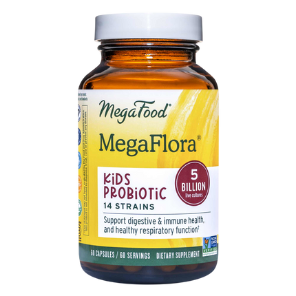 MegaFlora® Kids Probiotic, 60 Capsules