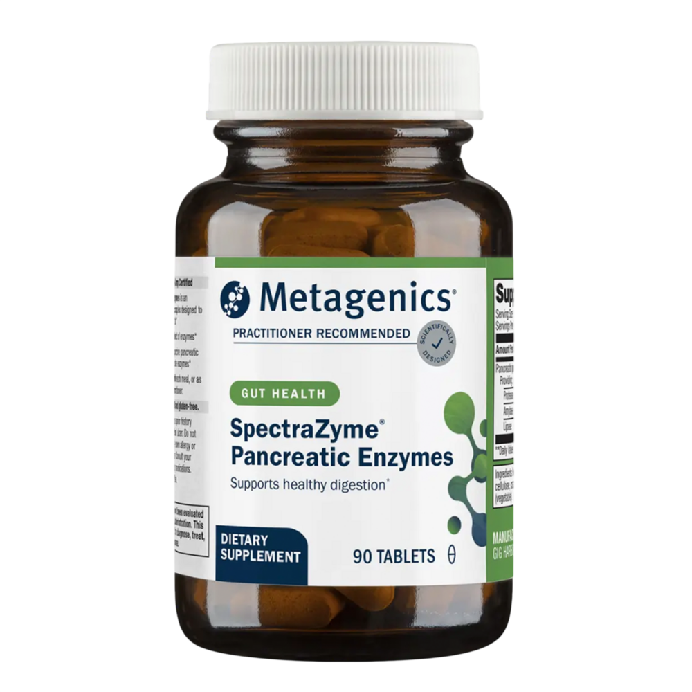 SpectraZyme® Pan 9x, 90 Tablets , Emersons Form_Tablets tabs