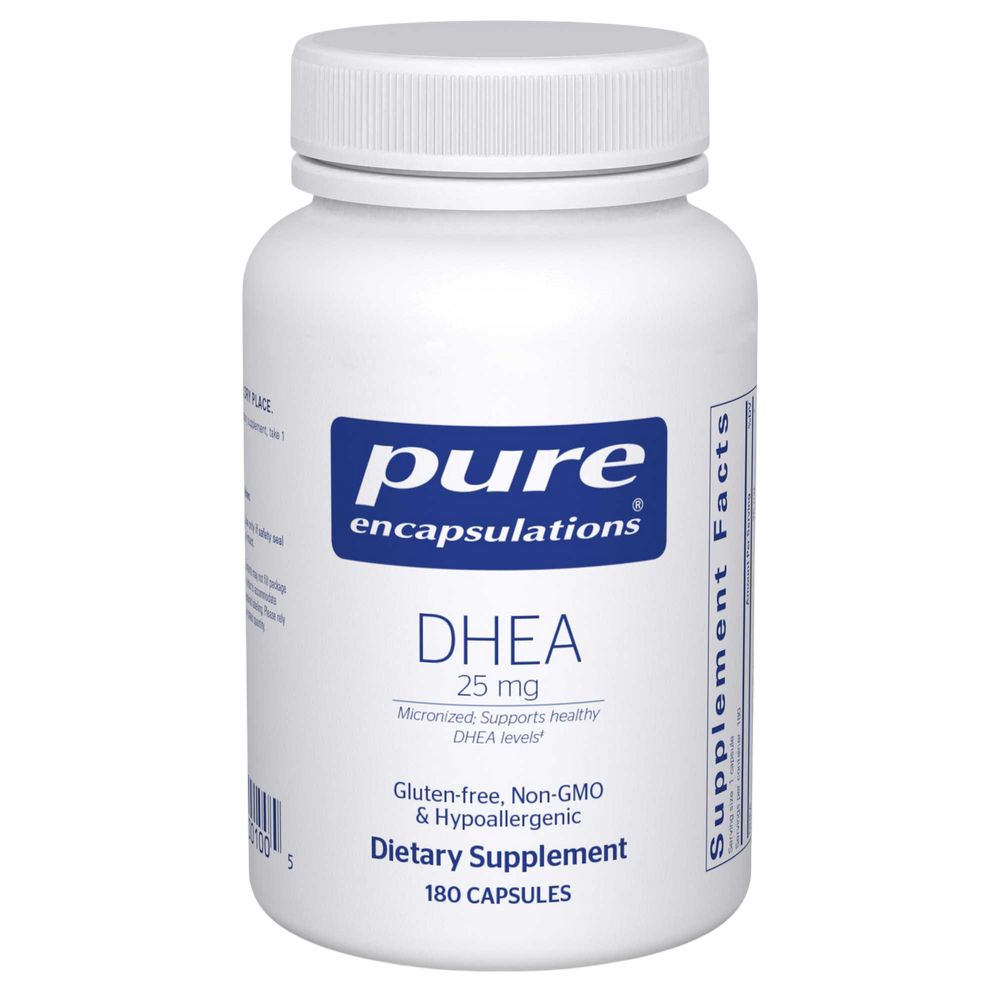 DHEA 25mg, 180 Capsules , Brand_Pure Encapsulations Form_Capsules Requires Consultation Size_180 Capsules