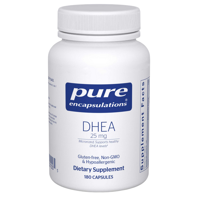 DHEA 25mg, 180 Capsules , Brand_Pure Encapsulations Form_Capsules Requires Consultation Size_180 Capsules