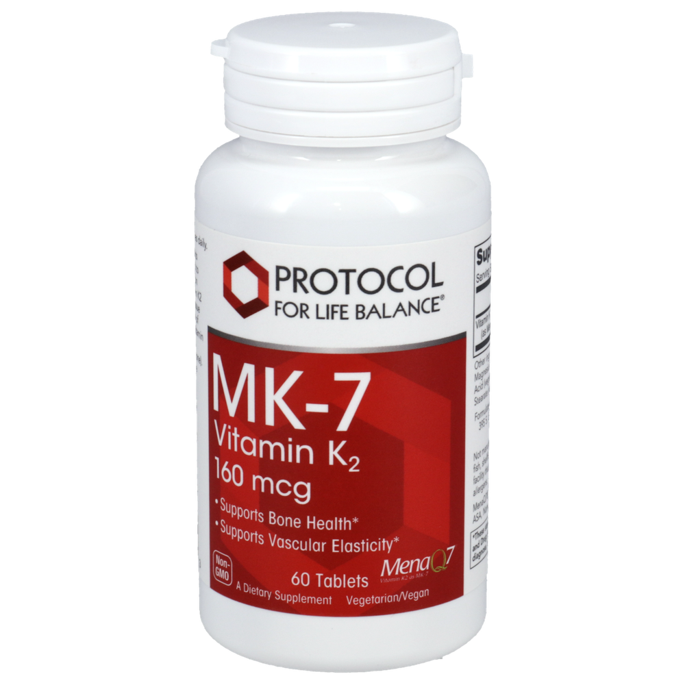 MK-7 160mcg, 60 Tablets , Brand_Protocol for Life Balance Form_Tablets Requires Consultation Size_60 Tablets tablets