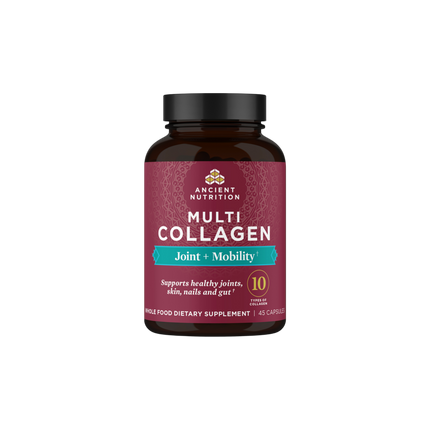 Ancient Nutrition Multi Collagen Capsules Joint + Mobility - front
