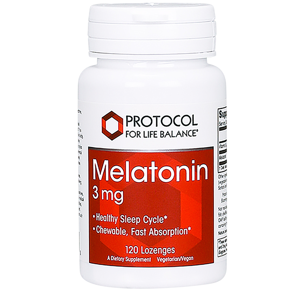 Melatonin 3mg, 120 Lozenges , Brand_Protocol for Life Balance Form_Lozenges lozenges Requires Consultation Size_120 Lozenges