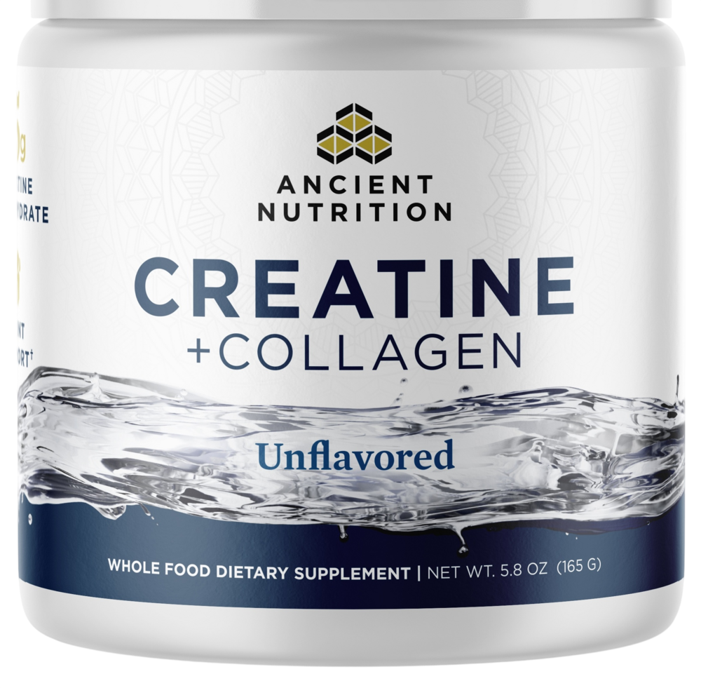 Ancient Nutrition Creatine + Collagen - Unflavored - front
